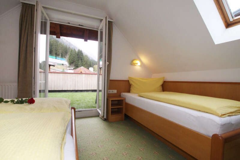 Triple room with balcony in flat 4 at Apart Gruber in Ischgl
